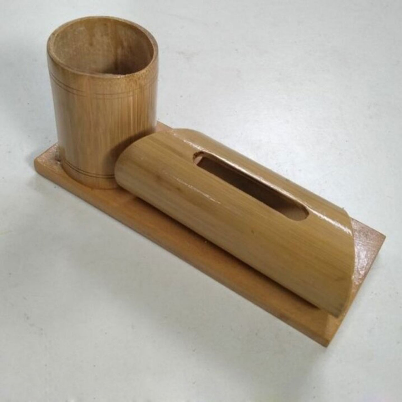 Bamboo Lamp Holder